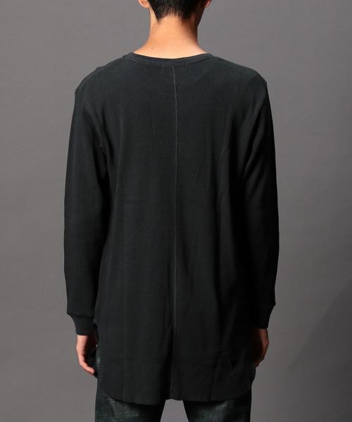 MONKEY TIME（モンキータイム）の「＜monkey time＞ 20サーマル ロング Tシャツ ：◆（Tシャツ/カットソー・メンズ・ダークグレー/グレー/ホワイト/ダークブラウン・SMALL/X-LARGE/LARGE/MEDIUM）」の10枚目の写真