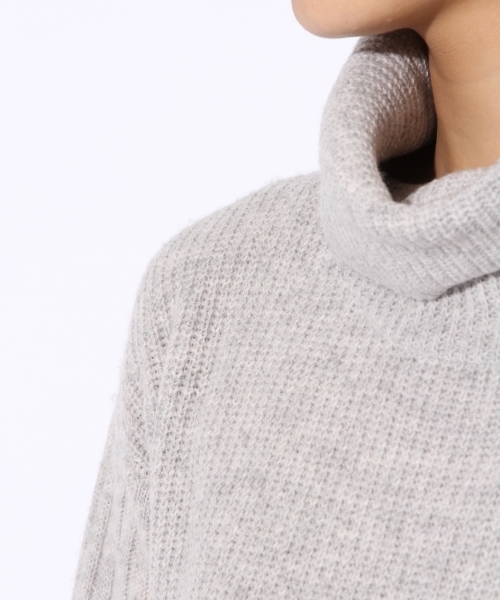 niko and...(ニコアンド)の「ラムナイロンオフタートルワンピース【niko and ...】(ワンピース・レディース・モカ/ネイビー/ライトグレー/キャメル・MEDIUM/LARGE)」の13枚目の写真