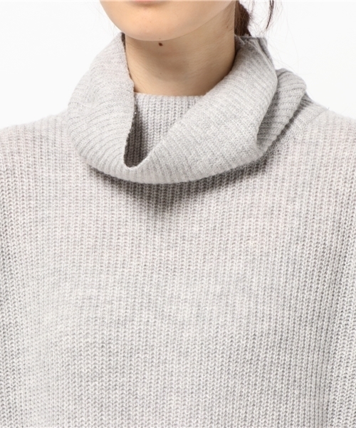 niko and...(ニコアンド)の「ラムナイロンオフタートルワンピース【niko and ...】(ワンピース・レディース・モカ/ネイビー/ライトグレー/キャメル・MEDIUM/LARGE)」の8枚目の写真