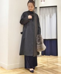 FIGARO Paris | ウールビーバー ガウンコート◆(その他アウター)