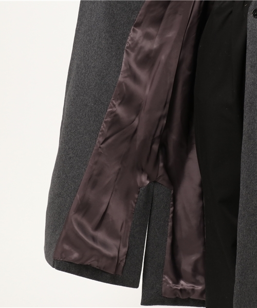 FIGARO Paris(フィガロパリ)の「ウールビーバー ガウンコート◆(その他アウター・レディース・チャコールグレー/キャメル・36/38)」の12枚目の写真