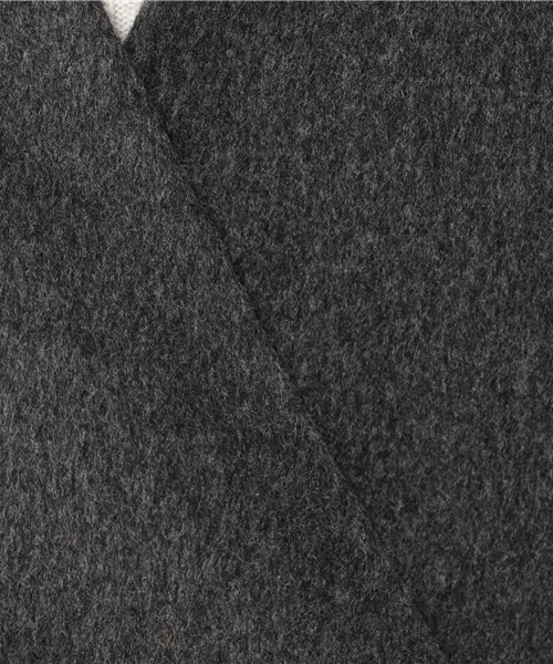 FIGARO Paris(フィガロパリ)の「ウールビーバー ガウンコート◆(その他アウター・レディース・チャコールグレー/キャメル・36/38)」の13枚目の写真