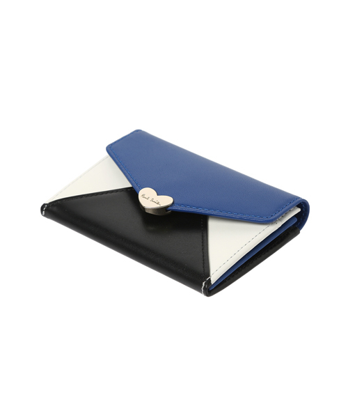 Paul Smith 名刺入れ　 蝋引きコードバン　極美品　ブルーカラー　希少 imgrc0152229995.jpg