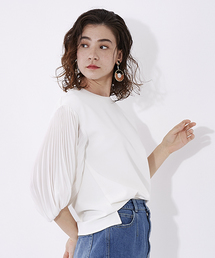 UNITED TOKYO | シアープリーツスリーブブラウス(シャツ/ブラウス)