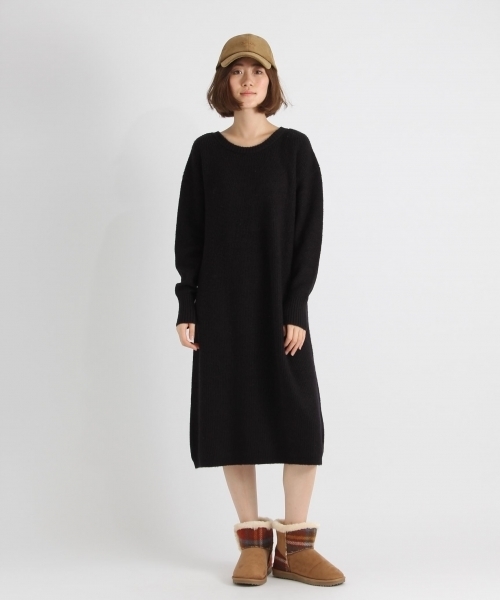 Studio Clip スタディオクリップ の 7ゲージ切り替え2wayニットワンピース ワンピース Wear