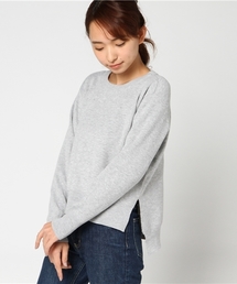 mystic | ダブルジャガードスリットニット(ニット/セーター)