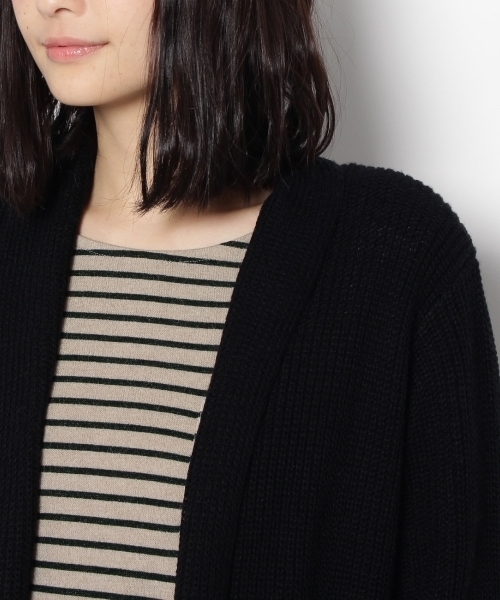 grove（グローブ）の「◆2点セット!ゆるカワ カーディガン&ワンピースセット（ワンピース・レディース・グレー/ブラウン/ブラック・02/03）」の7枚目の写真