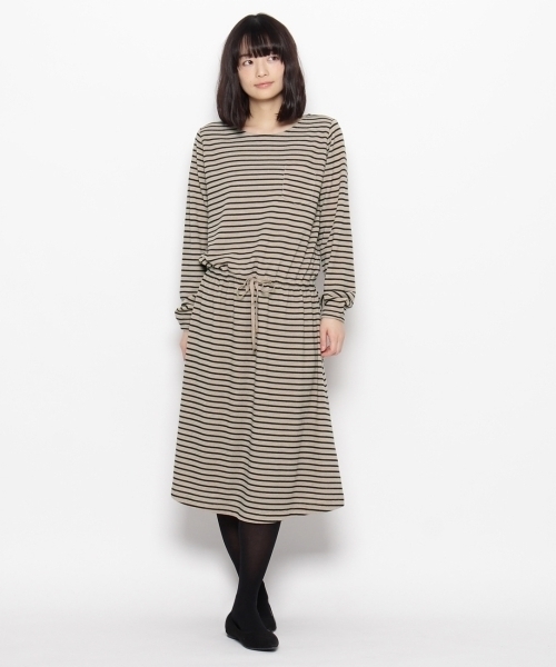 grove（グローブ）の「◆2点セット!ゆるカワ カーディガン&ワンピースセット（ワンピース・レディース・グレー/ブラウン/ブラック・02/03）」の9枚目の写真