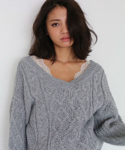 FREE'S MART（フリーズマート）の「【リニューアル】カップ付インナーレースタンクトップ（タンクトップ・レディース・ホワイト/ブルー/ブラック/ライトピンク・FREE）」の5枚目の写真