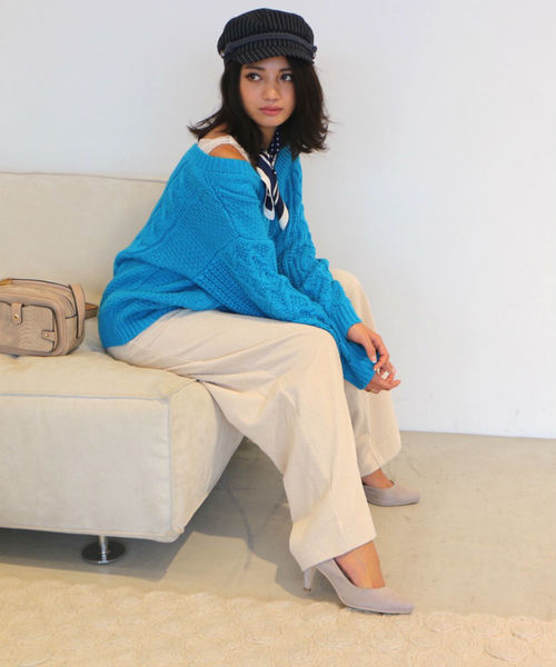 FREE'S MART（フリーズマート）の「【リニューアル】カップ付インナーレースタンクトップ（タンクトップ・レディース・ホワイト/ブルー/ブラック/ライトピンク・FREE）」の12枚目の写真