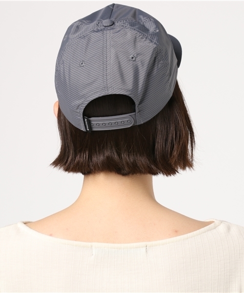 NIXON(ニクソン)の「BEACHSIDE SNAP-BACK HAT(キャップ・レディース・グレー/ブラック/カーキ/ネイビー/ブラック系その他/カモフラージュ・FREE)」の8枚目の写真