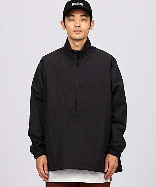 EN ROUTE(アンルート)の「ハーフジップブルゾン ◆(ブルゾン・メンズ・ブラック/オリーブ・1/2/3)」の11枚目の写真