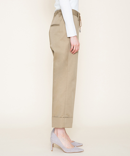 Moname(モナーム)の「■Moname イージーワークパンツ EASY PANTS (イージーパンツ)/41173214(その他パンツ・レディース・ベージュ/グリーン/カーキ/ブラック/マスタード・S/XS/M)」の12枚目の写真