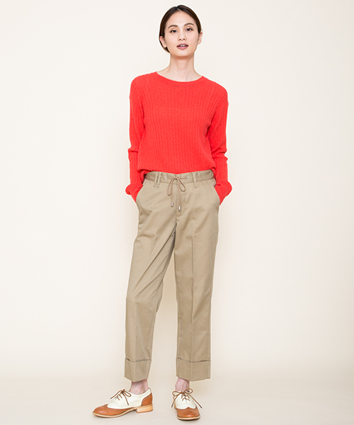 Moname(モナーム)の「■Moname イージーワークパンツ EASY PANTS (イージーパンツ)/41173214(その他パンツ・レディース・ベージュ/グリーン/カーキ/ブラック/マスタード・S/XS/M)」の21枚目の写真