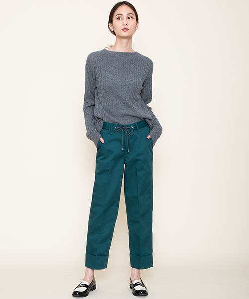 Moname(モナーム)の「■Moname イージーワークパンツ EASY PANTS (イージーパンツ)/41173214(その他パンツ・レディース・ベージュ/グリーン/カーキ/ブラック/マスタード・S/XS/M)」の18枚目の写真