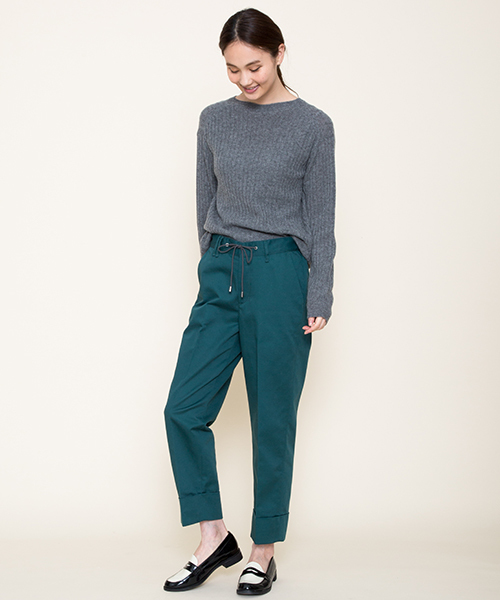 Moname(モナーム)の「■Moname イージーワークパンツ EASY PANTS (イージーパンツ)/41173214(その他パンツ・レディース・ベージュ/グリーン/カーキ/ブラック/マスタード・S/XS/M)」の19枚目の写真