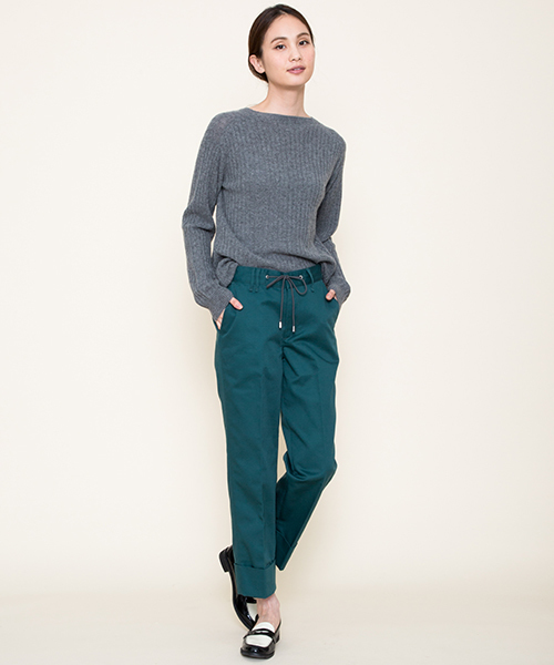 Moname(モナーム)の「■Moname イージーワークパンツ EASY PANTS (イージーパンツ)/41173214(その他パンツ・レディース・ベージュ/グリーン/カーキ/ブラック/マスタード・S/XS/M)」の14枚目の写真