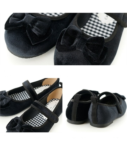 Catherine Cottage（キャサリンコテージ）の「デザインフラットシューズ（バレエシューズ・キッズ・ブラック/ブラック系2/ブラック系1/ブラック系3・17/19/14/16/15 /18/13/21/22/20）」の10枚目の写真