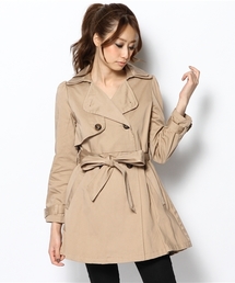 dazzlin | 2枚襟トレンチコート(トレンチコート)
