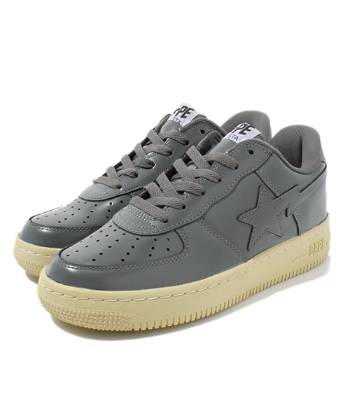 A BATHING APE（アベイシングエイプ）の「BAPESTA（スニーカー・メンズ・ブラック/ネイビー/ブラウン/グレー・10/8.5/9.5/10.5/7/7.5/11/9/8）」の2枚目の写真