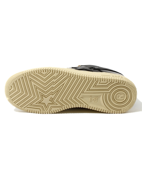 A BATHING APE（アベイシングエイプ）の「BAPESTA（スニーカー・メンズ・ブラック/ネイビー/ブラウン/グレー・10/8.5/9.5/10.5/7/7.5/11/9/8）」の6枚目の写真