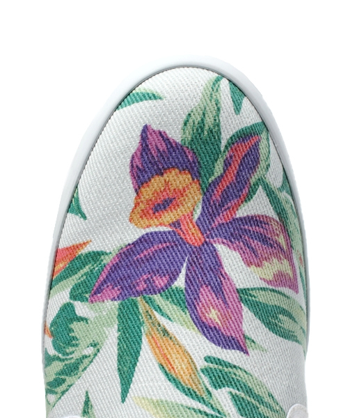 Kastane（カスタネ）の「【Kastane】アロハプリントスリッポン（スニーカー・レディース・ブルー系その他/イエロー系その他・36/37/38）」の7枚目の写真