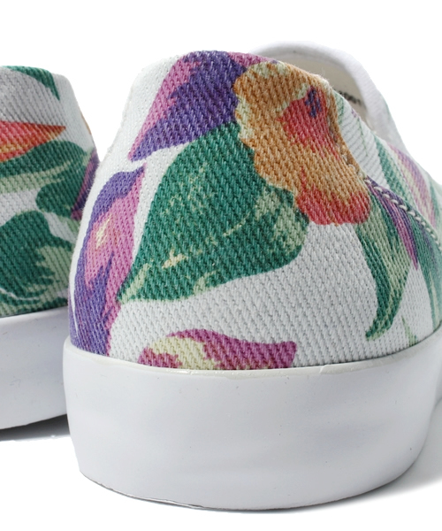 Kastane（カスタネ）の「【Kastane】アロハプリントスリッポン（スニーカー・レディース・ブルー系その他/イエロー系その他・36/37/38）」の6枚目の写真