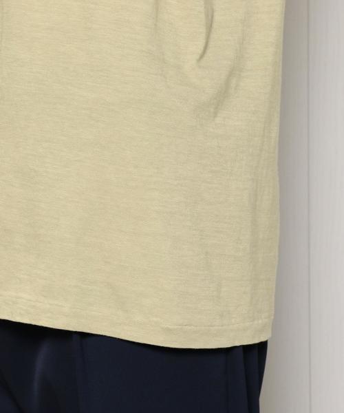 AURALEE（オーラリー）の「＜AURALEE＞LONG TEE/Tシャツ. ◆（Tシャツ/カットソー・メンズ・グレー/ホワイト/ベージュ・3/4/5）」の9枚目の写真