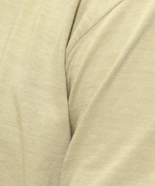 AURALEE（オーラリー）の「＜AURALEE＞LONG TEE/Tシャツ. ◆（Tシャツ/カットソー・メンズ・グレー/ホワイト/ベージュ・3/4/5）」の10枚目の写真