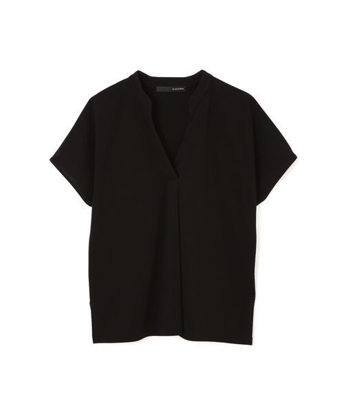 22 OCTOBRE（ヴァンドゥ－オクトーブル）の「トリアセドライポンチカットソー（シャツ/ブラウス・レディース・ブルー/ブラック/グレー/グリーン・38）」の14枚目の写真