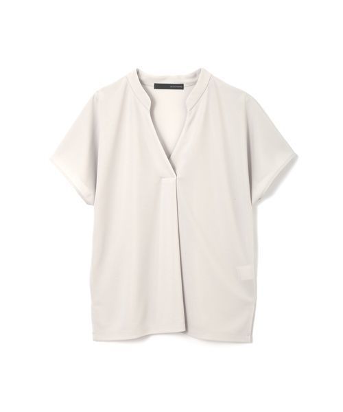 22 OCTOBRE（ヴァンドゥ－オクトーブル）の「トリアセドライポンチカットソー（シャツ/ブラウス・レディース・ブルー/ブラック/グレー/グリーン・38）」の9枚目の写真