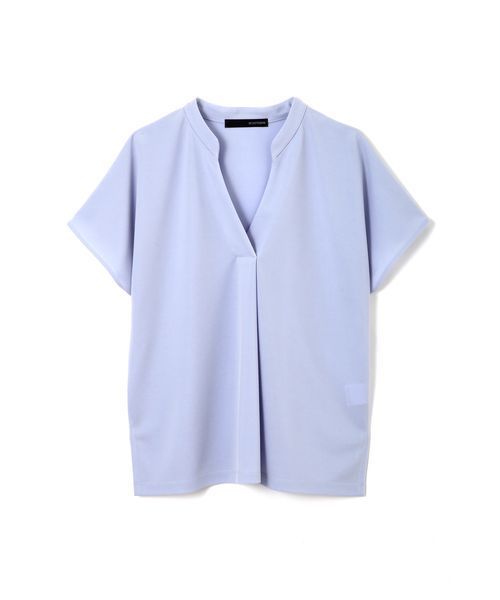 22 OCTOBRE（ヴァンドゥ－オクトーブル）の「トリアセドライポンチカットソー（シャツ/ブラウス・レディース・ブルー/ブラック/グレー/グリーン・38）」の11枚目の写真