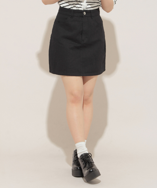 apres jour(アプレジュール)の「ベーシック台形スカート【ZOZOTOWN限定アイテム】(スカート・レディース・ブラック/ベージュ/インディゴブルー/ダークブラウン/モカ・SMALL/MEDIUM/LARGE/X-LARGE)」の19枚目の写真