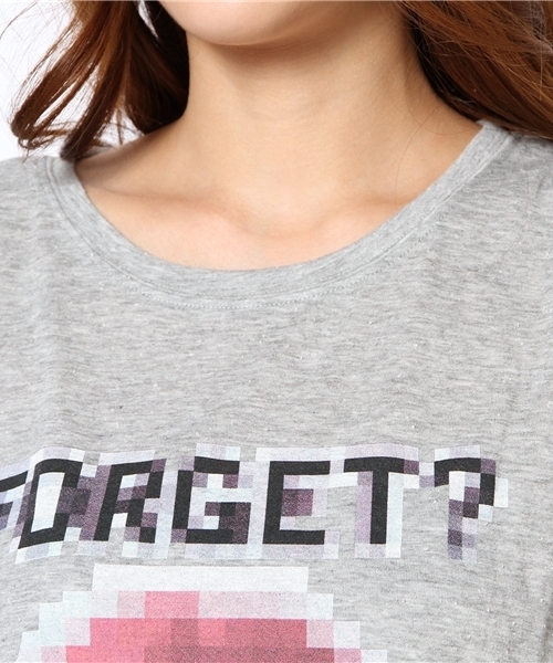 LAGUNAMOON（ラグナムーン）の「モザイクＴシャツ（Tシャツ/カットソー・レディース・ホワイト/ブラック/グレー・FREE）」の7枚目の写真