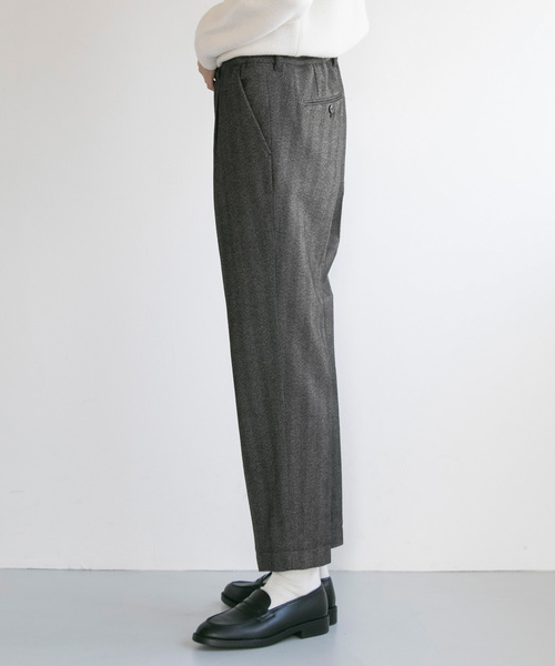 URBAN RESEARCH（アーバンリサーチ）の「TECH TWEED EASY TROUSER（その他パンツ・メンズ・ブラック/ブラウン/チェック・SMALL/MEDIUM/LARGE）」の11枚目の写真