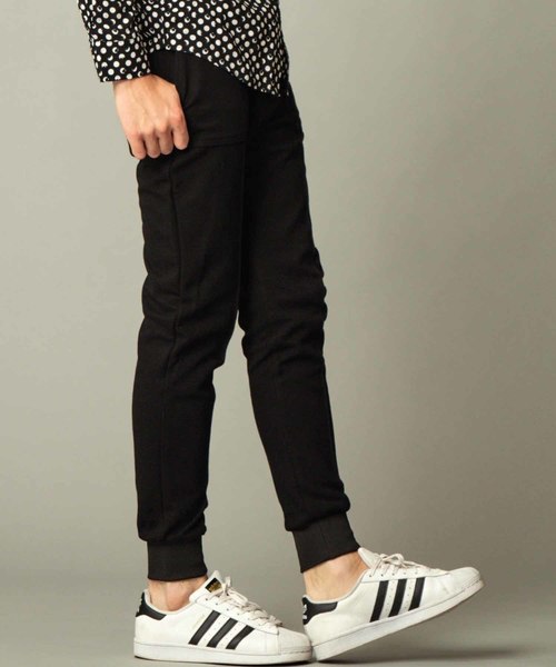 A.S.M（エーエスエム）の「ドビー鹿の子 ／ リラックス 裾リブ イージーパンツ（その他パンツ・メンズ・チャコールグレー/ブラック/ネイビー・48/50/52）」の5枚目の写真