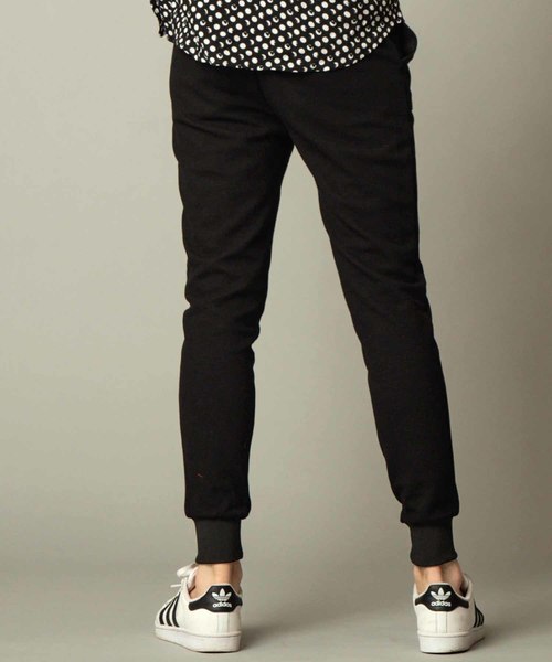 A.S.M（エーエスエム）の「ドビー鹿の子 ／ リラックス 裾リブ イージーパンツ（その他パンツ・メンズ・チャコールグレー/ブラック/ネイビー・48/50/52）」の7枚目の写真