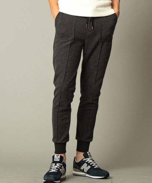 A.S.M（エーエスエム）の「ドビー鹿の子 ／ リラックス 裾リブ イージーパンツ（その他パンツ・メンズ・チャコールグレー/ブラック/ネイビー・48/50/52）」の10枚目の写真
