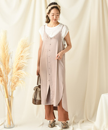 DouDou | サテンキャミワンピース(ワンピース)