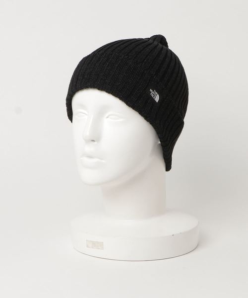 THE NORTH FACE(ザノースフェイス)の「ザ・ノース・フェイス ホールガーメントニットキャップ / ワクロスビーニー(ニットキャップ/ビーニー・メンズ・ネイビー/カーキ/ブラック/ベージュ・FREE)」の2枚目の写真