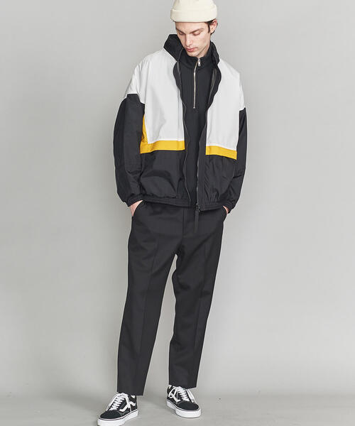 2018★★ビューティー&ユースユナイテッドアローズ★★スパンローンドットギャザーチュニック/ブラウス/ブラック/定価11，880円 BEAUTY\u0026YOUTH UNITED ARROWS（ビューティーアンドユースユナイテッド