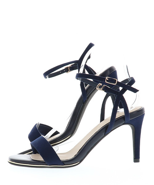 RANDA（ランダ）の「ストレスフリー/メタルパーツストラップサンダル（サンダル・レディース・ブラック/ベージュ/ネイビー/ピンク・LL/S/M/L）」の9枚目の写真