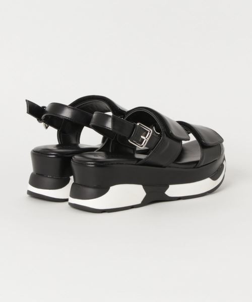 archives（アルシーヴ）の「スポーツサンダル（サンダル・レディース・ブラック/ベージュ・MEDIUM/LARGE）」の4枚目の写真