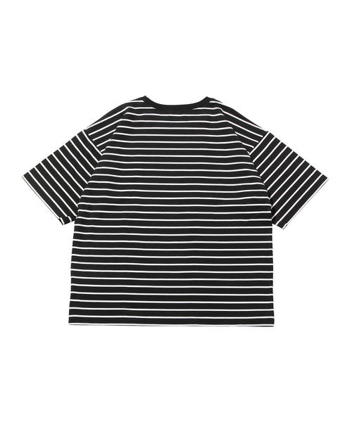 MONKEY TIME(モンキータイム)の「<monkey time> TJK BORDER TEE/Tシャツ(Tシャツ/カットソー・メンズ・ブラック・X-LARGE/LARGE/SMALL/MEDIUM)」の5枚目の写真
