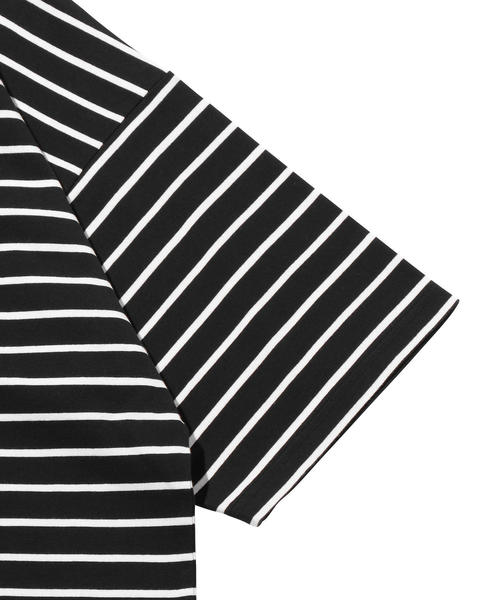 MONKEY TIME(モンキータイム)の「<monkey time> TJK BORDER TEE/Tシャツ(Tシャツ/カットソー・メンズ・ブラック・X-LARGE/LARGE/SMALL/MEDIUM)」の7枚目の写真