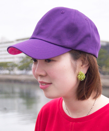 polcadot | コットンツイル　つば裏タイダイCAP(キャップ)