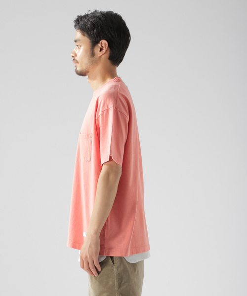 BAYFLOW(ベイフロー)の「スノーウォッシュFINポケS/S TEE(Tシャツ/カットソー・メンズ・ホワイト/ベージュ/ピンク/チャコール・SMALL/MEDIUM/LARGE)」の16枚目の写真