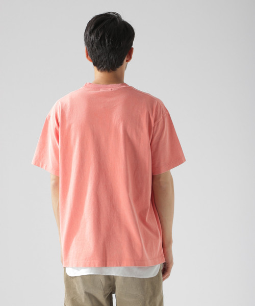 BAYFLOW(ベイフロー)の「スノーウォッシュFINポケS/S TEE(Tシャツ/カットソー・メンズ・ホワイト/ベージュ/ピンク/チャコール・SMALL/MEDIUM/LARGE)」の17枚目の写真