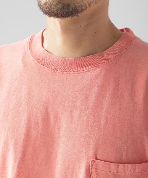 BAYFLOW(ベイフロー)の「スノーウォッシュFINポケS/S TEE(Tシャツ/カットソー・メンズ・ホワイト/ベージュ/ピンク/チャコール・SMALL/MEDIUM/LARGE)」の18枚目の写真