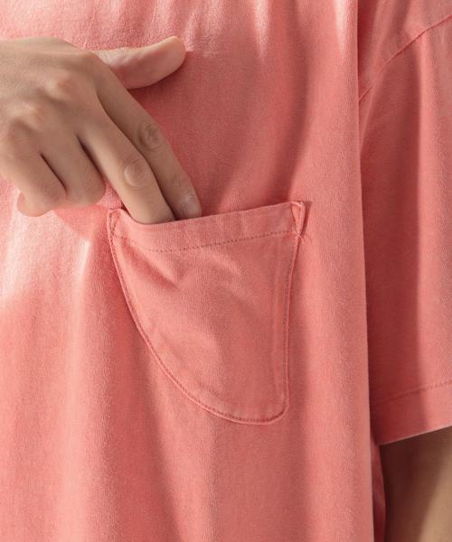 BAYFLOW(ベイフロー)の「スノーウォッシュFINポケS/S TEE(Tシャツ/カットソー・メンズ・ホワイト/ベージュ/ピンク/チャコール・SMALL/MEDIUM/LARGE)」の20枚目の写真